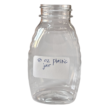 8 oz Plastic Classic Honey Jars