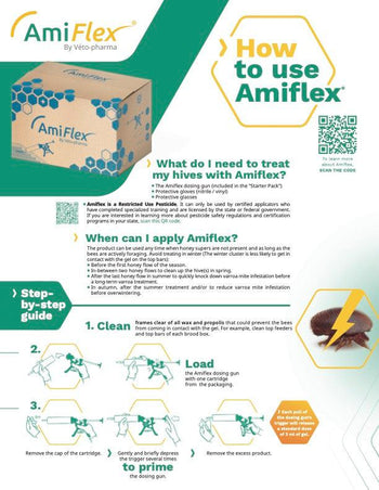 Amiflex Varroa Mite Treatment