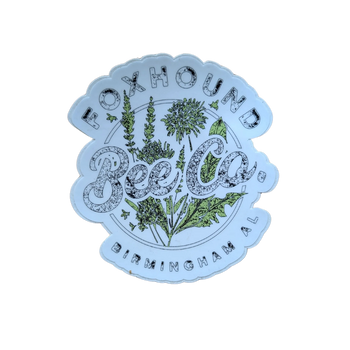 Bee Food Vinyl Sticker