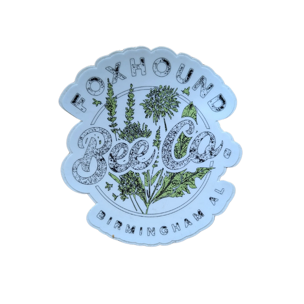 Bee Food Vinyl Sticker