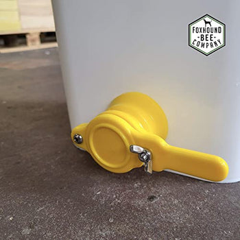 Bottling Bucket and Lid with Pre-Drilled Hole and Valve