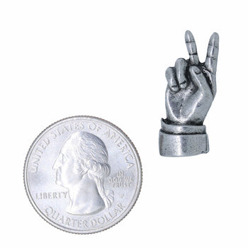Peace Hand Sign Lapel Pin