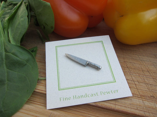 Chef's Knife Lapel Pin