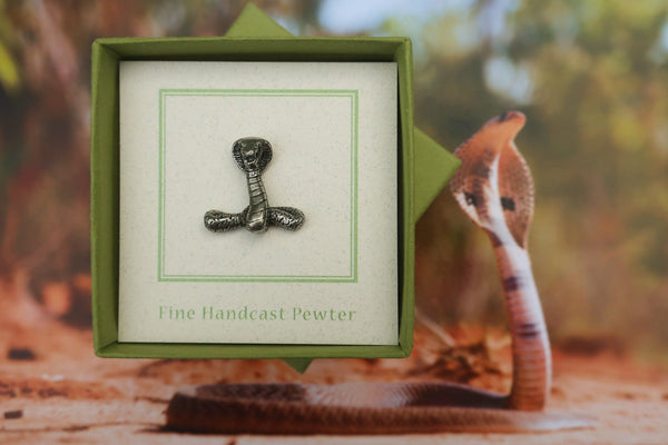 Cobra Lapel Pin