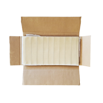 Deep Beeswax Foundation - Wired With Hooks - 8 3/8-inch