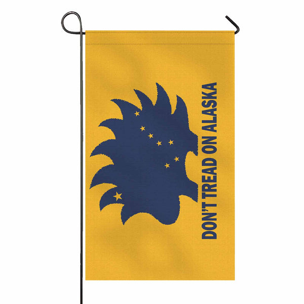 Don't Tread on Alaska LP  Garden Flag 36" x 60"(Two Sides with Different Printing)(Made in USA)