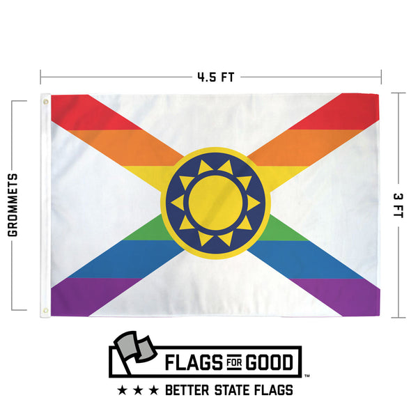 Florida Sunshine Pride Flag