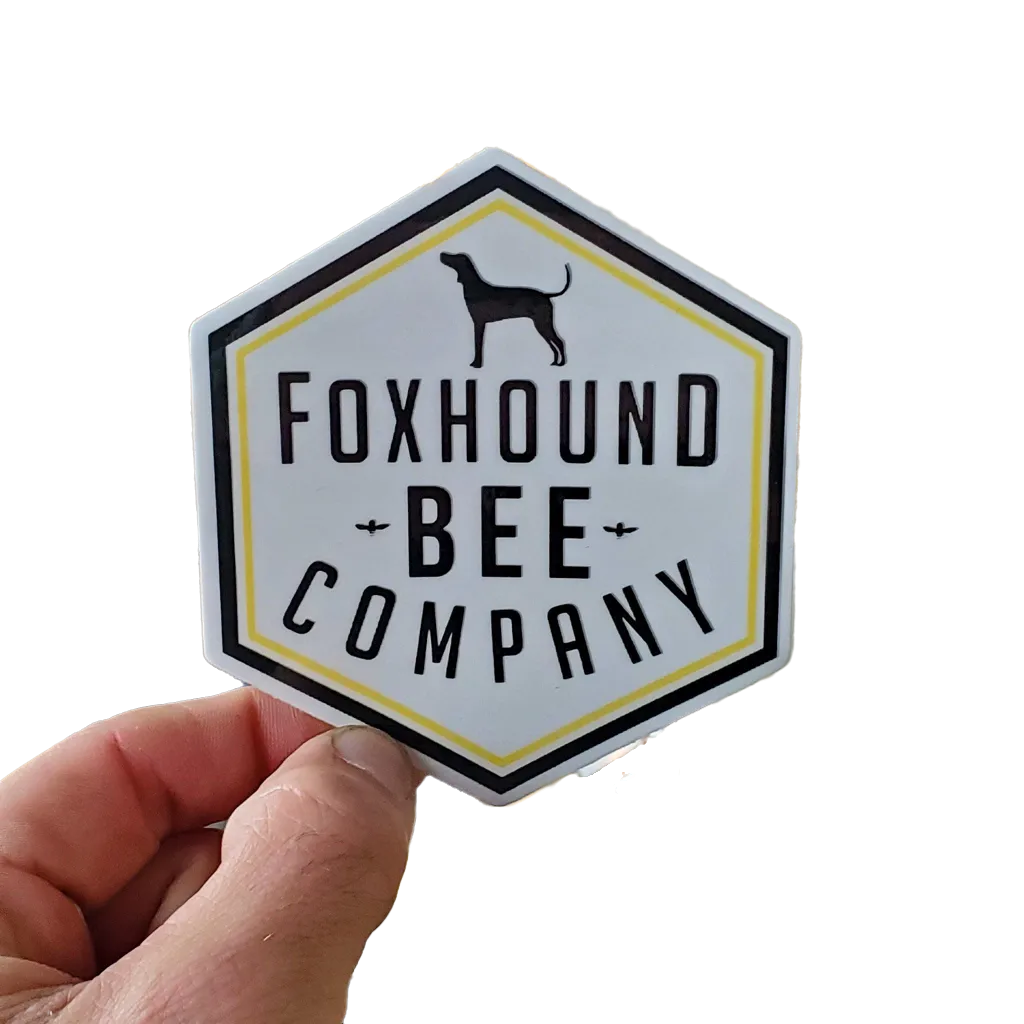 Foxhound Bee Logo Vinyl Sticker