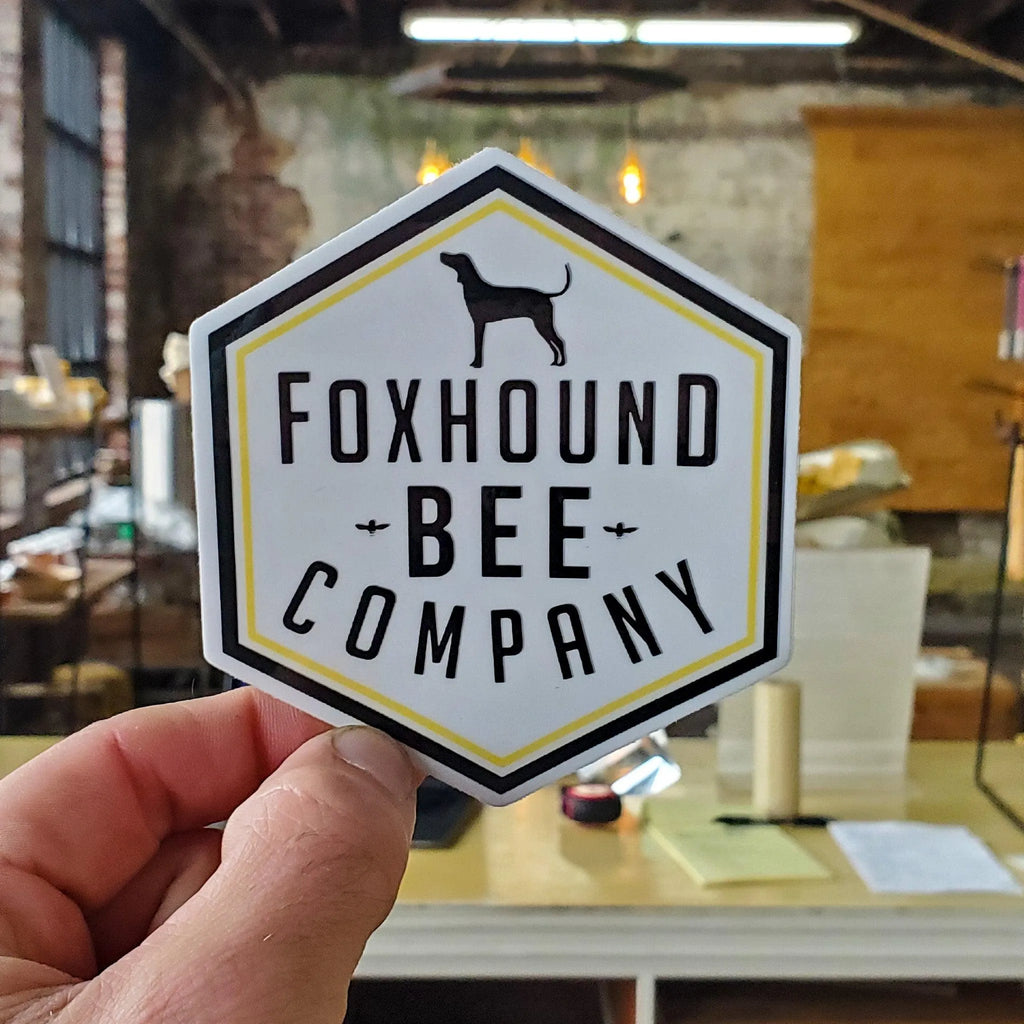 Foxhound Bee Logo Vinyl Sticker