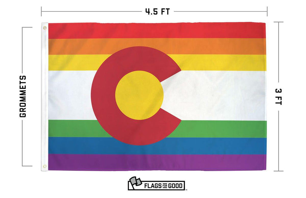 Rainbow Colorado Flag