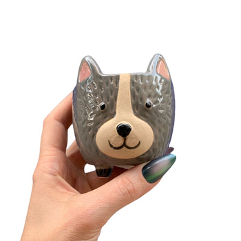 Hedgehog Pot | Decorative Ceramic Planter | 3.25