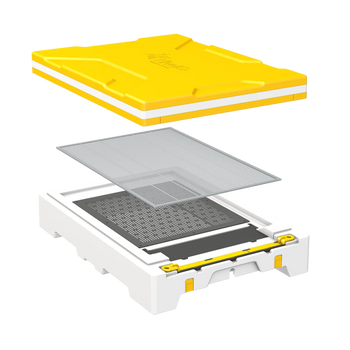 HiveIQ Base & Lid Kit w/ Queen Excluder