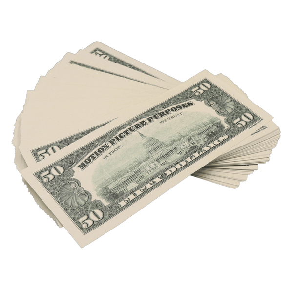 All Denomination Full Print 1990 Series Mixed Bills Stack