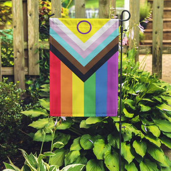 Intersex Progress Pride Garden Flag