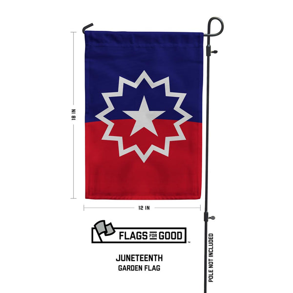 Juneteenth Garden Flag