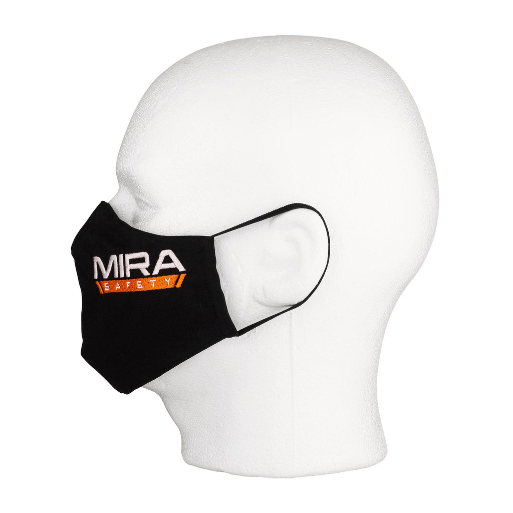 MIRA Safety Protective Half Face Mask with Silverplus® Biocidal Technology (2 Pack)
