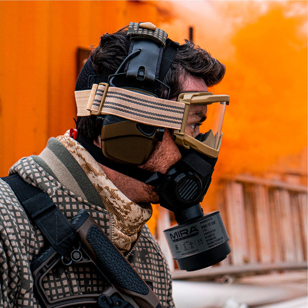 Lightweight CBRN Gas Mask Filter - NBC-17 SOF 40mm NATO Filter - 10 Year Shelf Life