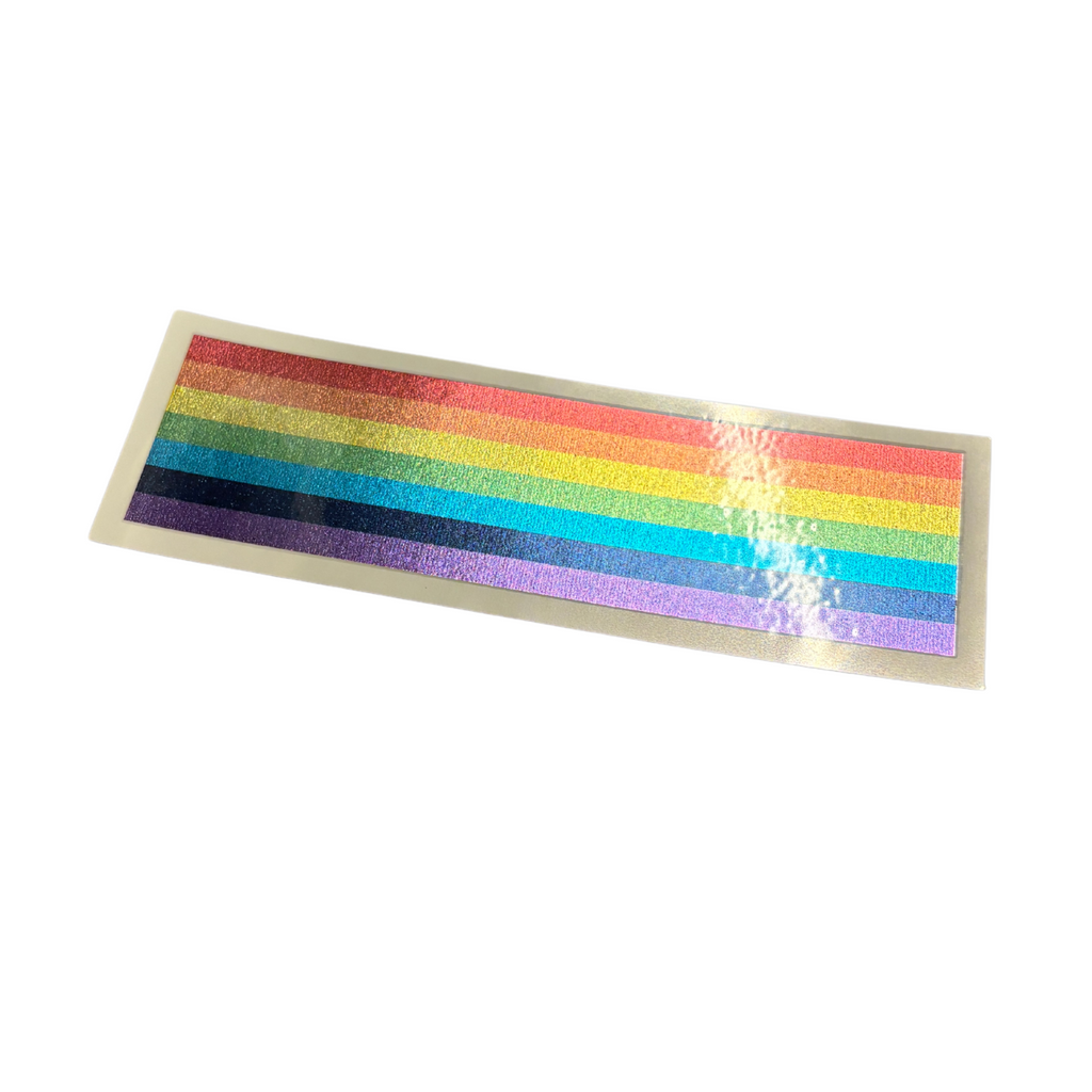 Pride Metallic Rainbow Bracelet Temporary Tattoo