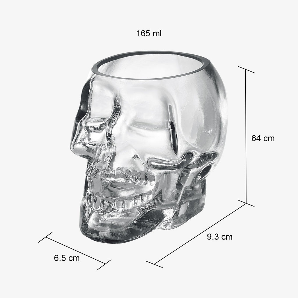 Skull Shot Glasses Set Of 6 By 3OZ Skull Glasses 3 H Goth Gifts Skull Gifts Skull De