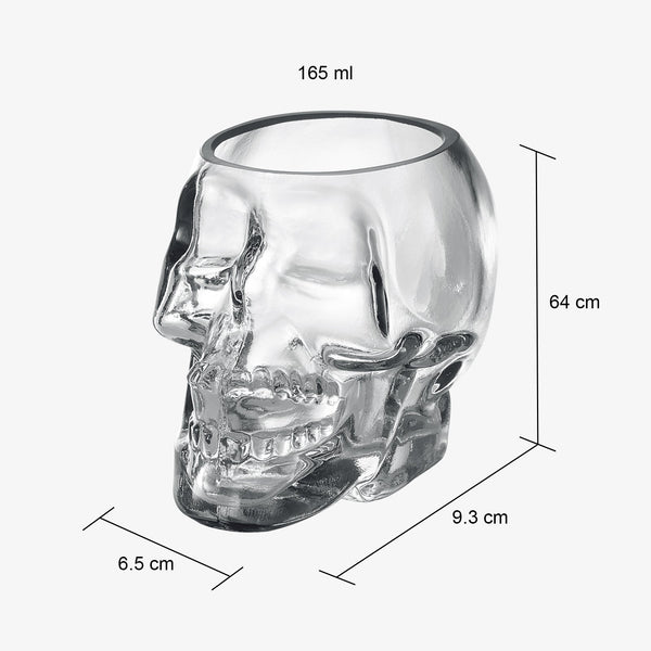 Skull Shot Glasses Set Of 6 By 3OZ Skull Glasses 3 H Goth Gifts Skull Gifts Skull De