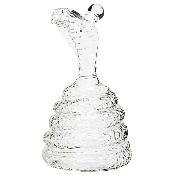 King Cobra Snake Whiskey Decanter Premium Barware Gift Elegant Drinkware Collection