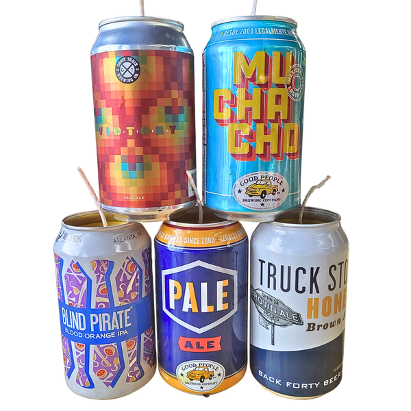 Upcycled Beeswax Candles