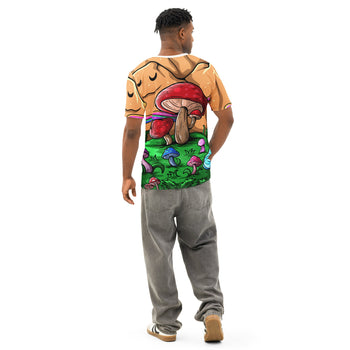 Mushmore Men’s cotton crew neck t-shirt