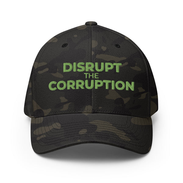 Disrupt the Corruption Phil Anderson For Senate Structured Twill Cap