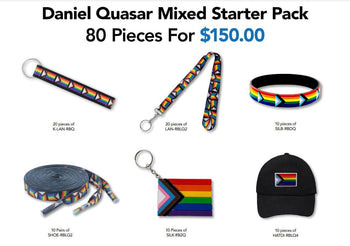 Daniel Quasar Flag Variety Pack Bundle (Med - 80 Pieces)