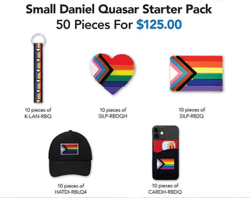Daniel Quasar Starter Pack Bundle (Small - 50 Pieces)