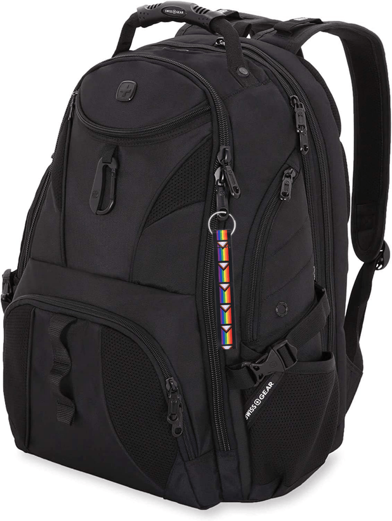 50 Pack Daniel Quasar's "Progress Pride" Flag Lanyard Style Keychains (50 Keychains)