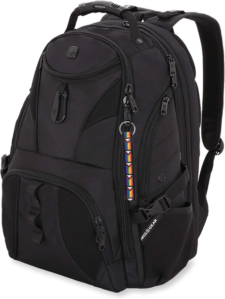 50 Pack Daniel Quasar's "Progress Pride" Flag Lanyard Style Keychains (50 Keychains)