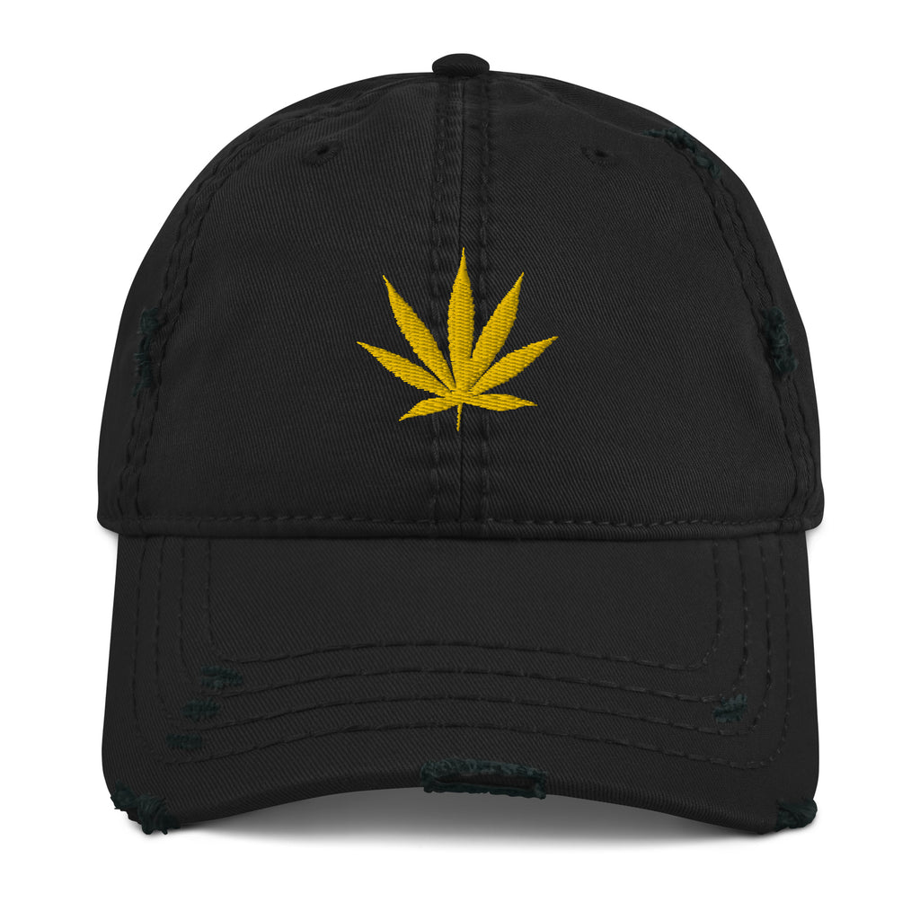 Legalize It Cannabis Distressed Dad Hat - Proud Libertarian - Proud Libertarian