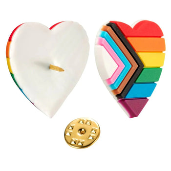 Gay Pride Silicone Pin Variety Pack Bundle (100 Pieces)