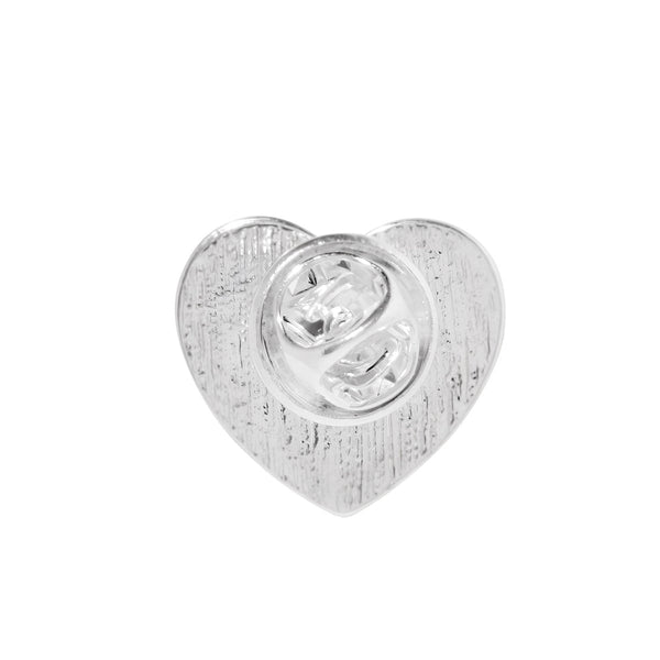 25 Pack Heart Daniel Quasar Flag Lapel Pins (25 Pins)