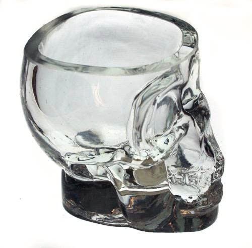 Monkey And Heroes Extra Large Skull Shot Glasses Set Of 4 Use Skull Head Cup For A Whiskey Scoth And