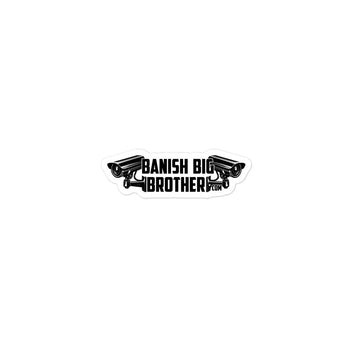 Banish Big Brother Sticker