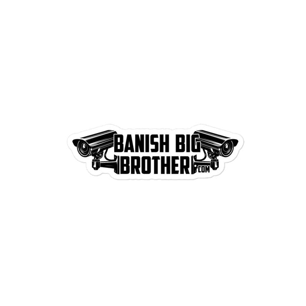 Banish Big Brother Sticker