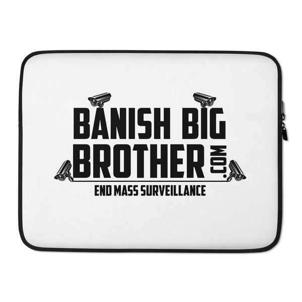 End Mass Surveillance Laptop Sleeve