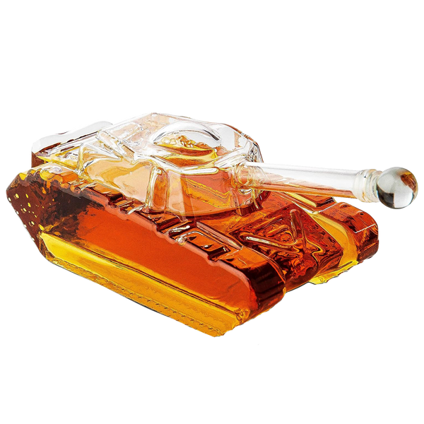 Tank Whiskey Decanter 1000ML Premium Barware Gift Elegant Drinkware Collection