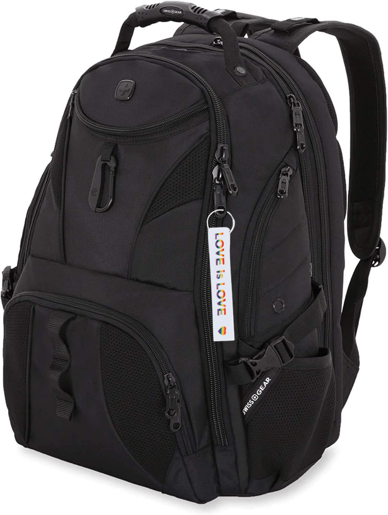 50 Pack Love Is Love Gay Pride Lanyard Style Keychains (50 Keychains)