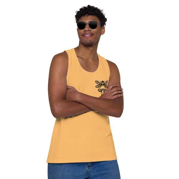 Mushmore Dragonfly Men’s premium tank top