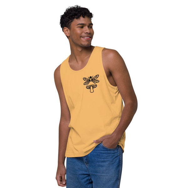 Mushmore Dragonfly Men’s premium tank top
