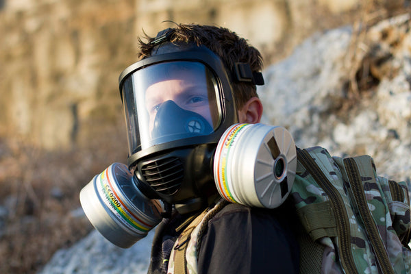 Tactical Gas Mask CM-6M® - Full Face Respirator for CBRN Defense