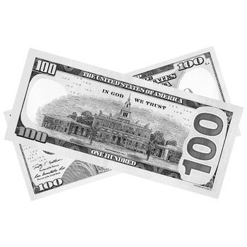 Gray Prop Money Bills