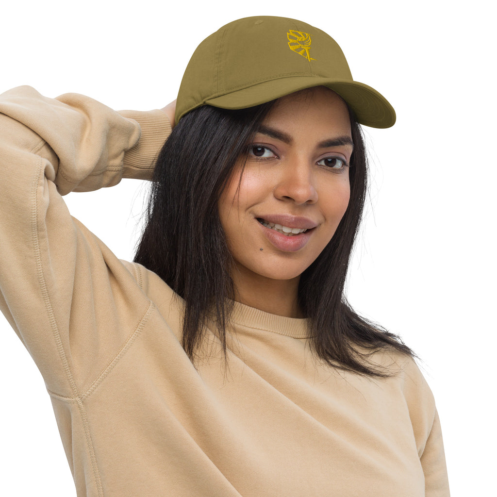 Arizona Libertarian Party Logo Organic dad hat - Proud Libertarian - Libertarian Party of Arizona