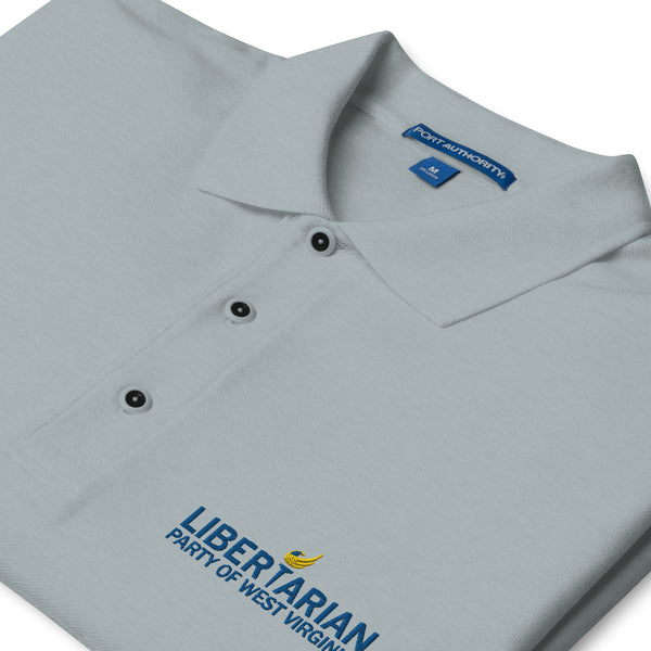 Libertarian Party of West Virginia Men's Premium Polo