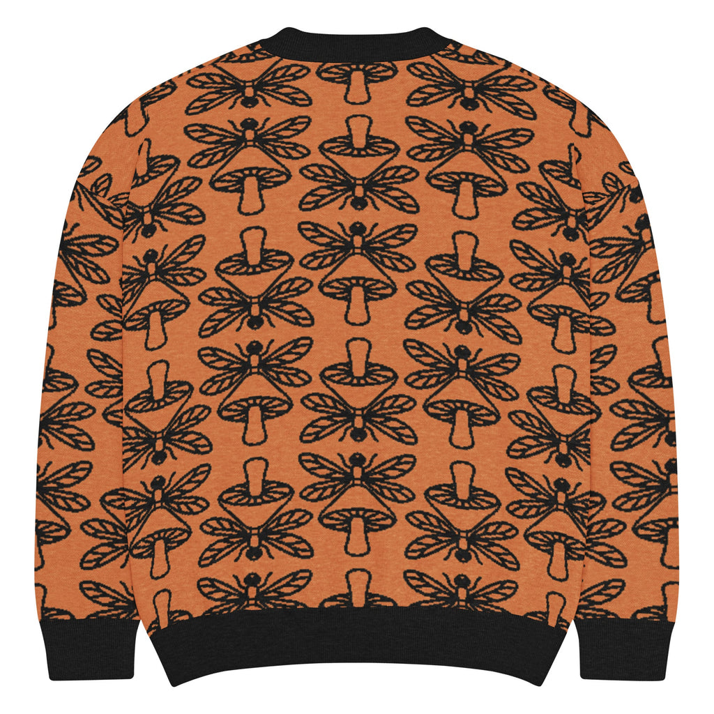Mushmore Dragonfly Relaxed fit knitted crew neck sweater