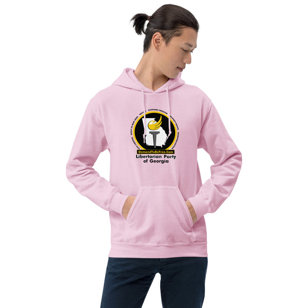 Libertarian Party of Georgia Unisex Hoodie - Proud Libertarian - Libertarian Party of Georgia