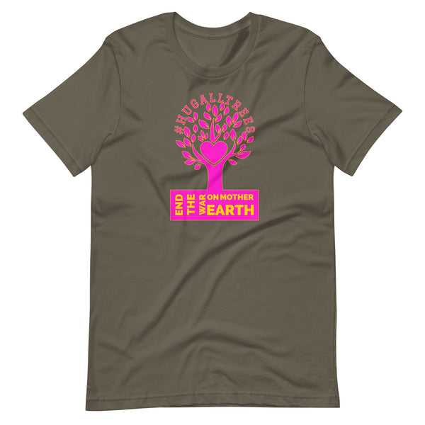 #HugAllTrees Short-Sleeve Unisex T-Shirt